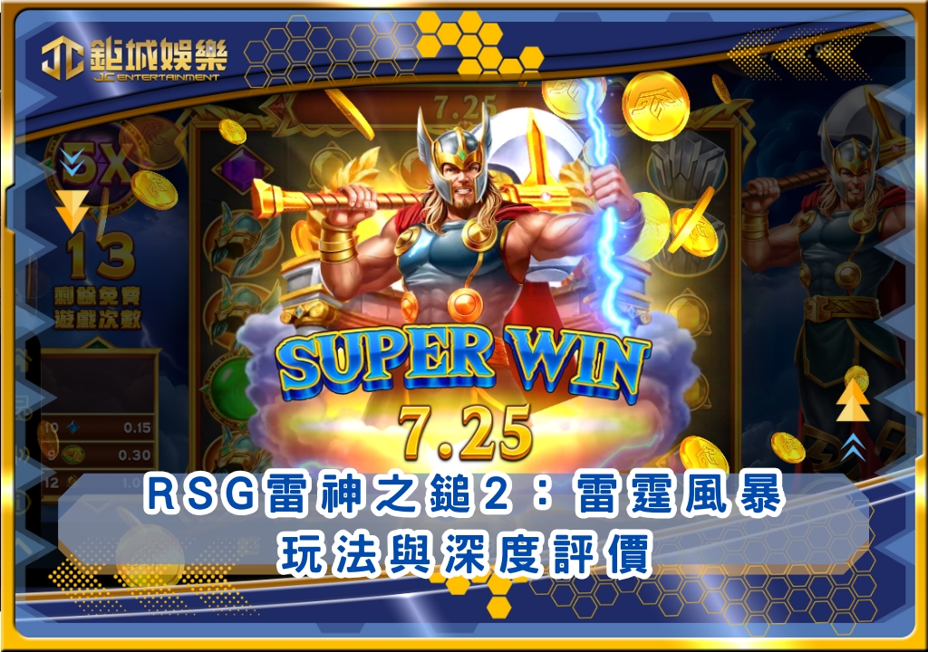 RSG雷神之鎚2：雷霆風暴玩法與深度評價｜鉅城娛樂城