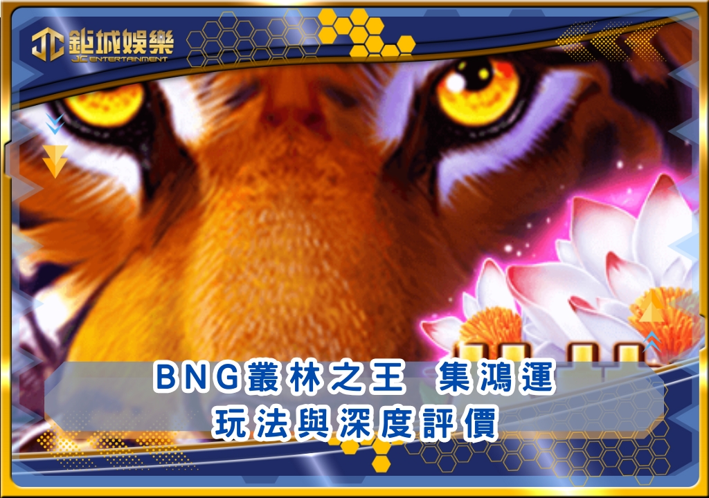 BNG叢林之王 集鴻運玩法與深度評價|鉅城娛樂城